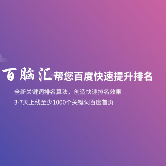 百脑汇SEO网站排名优化